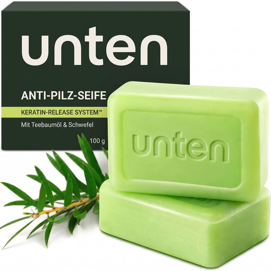 Unten Antipilz-Seife