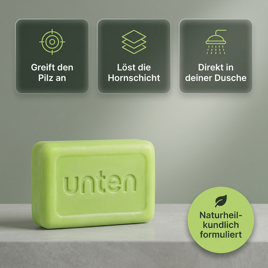 Unten Anti-Pilz-Seife